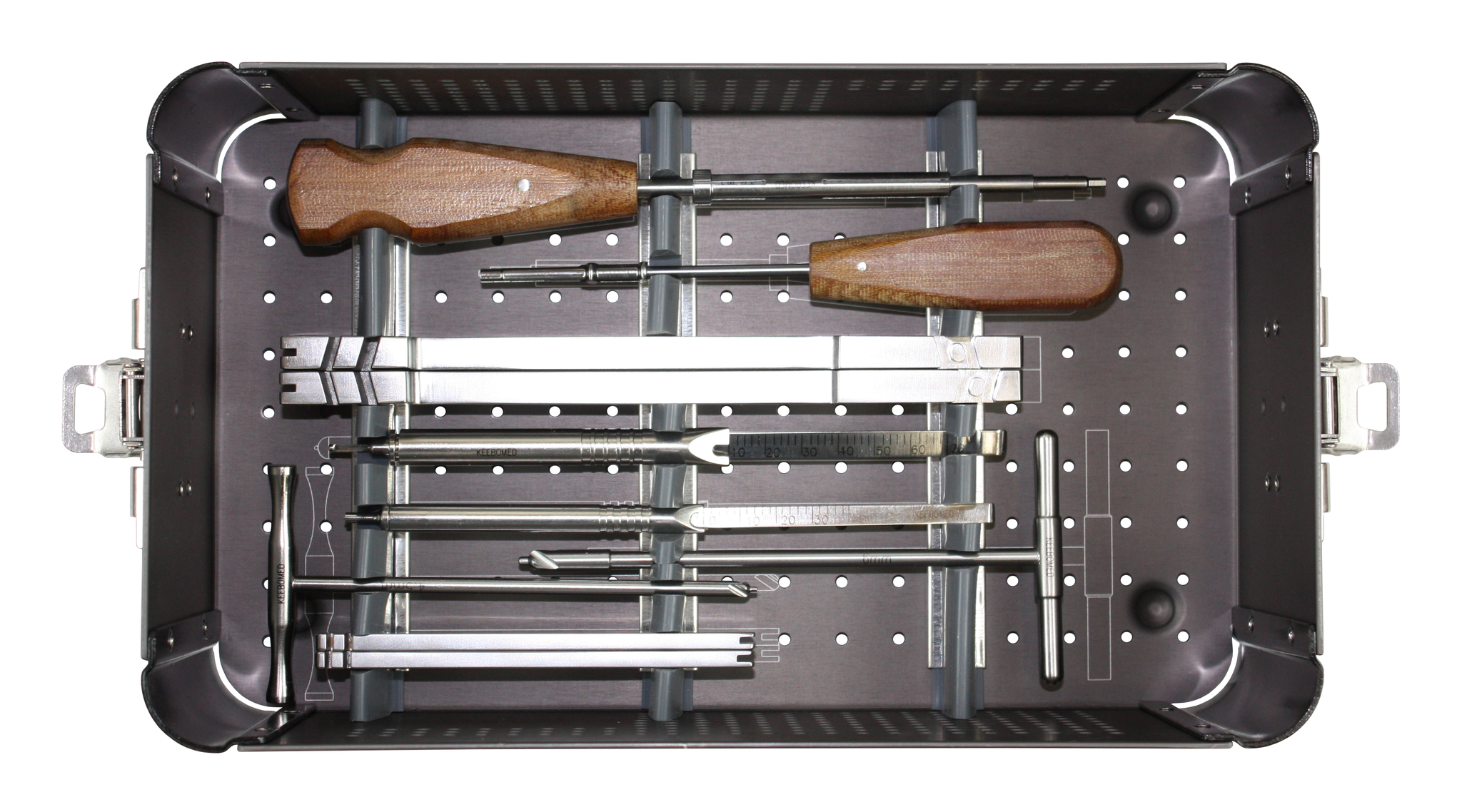 complete orthopedic system for small autoclaves